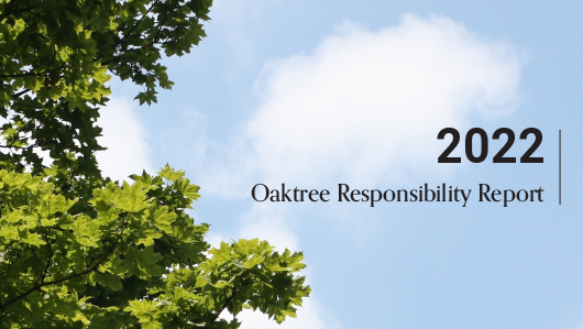 2022 Oaktree Responsibility Report for article